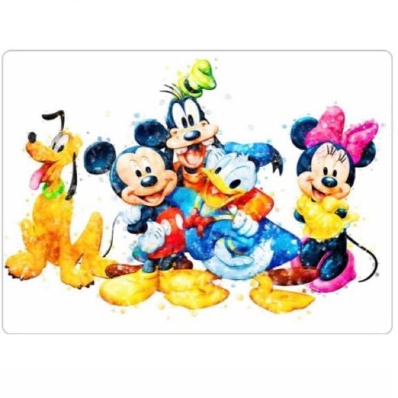 Disney Mickey Mouse Watercolor Magnet - Picture 2 of 2